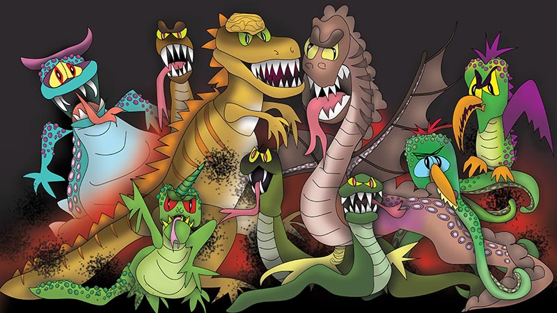 Bizzy Buddies Snail's Pace Productions Cartoon Monsters Characters Vuja Day Writer Illustrator