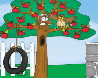 The Bizzy Buddies Snail's Pace Productions Humorous Illustrated Plants Cartoons by Vuja Day Comedy Writer Illustrator