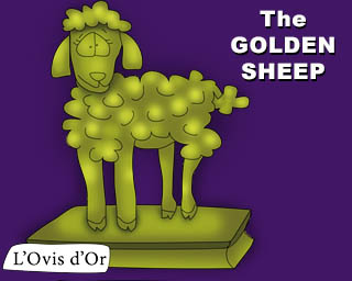 The Bizzy Buddies Snail's Pace Productions Humorous Illustrated Stories Vuja Day Artist Illustrator The Golden Sheep