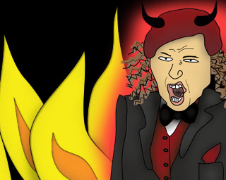 The Bizzy Buddies Snail's Pace Productions Humorous Illustrated Stories The Devil Himself Hell Below