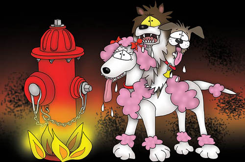 Bizzy Buddies Snail's Pace Productions Hell Below Humorous Devil Satire