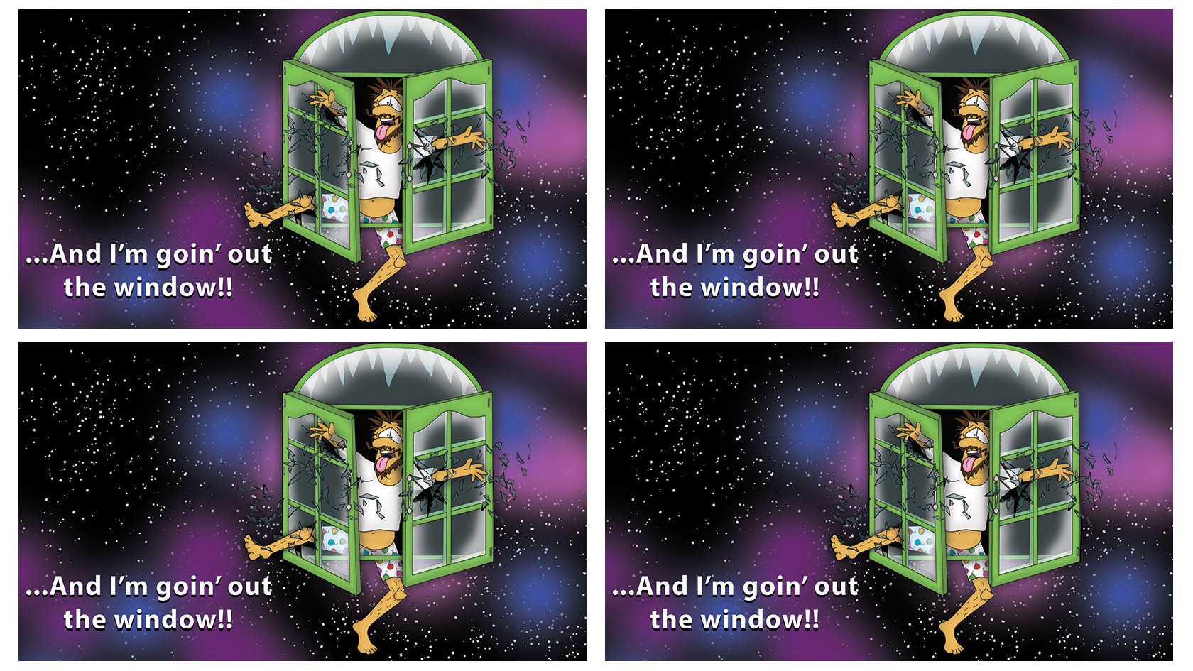 Bizzy Buddies Snail's Pace Productions The Door Is Open And I'm Going Out The Window