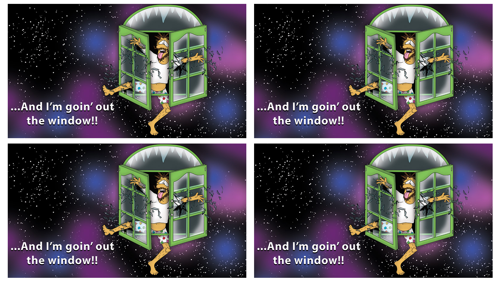 Bizzy Buddies Snail's Pace Productions The Door Is Open And I'm Going Out The Window