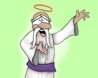 The Bizzy Buddies Snail's Pace Productions Humorous Illustrated Stories Vuja Day Artist Illustrator God Almighty