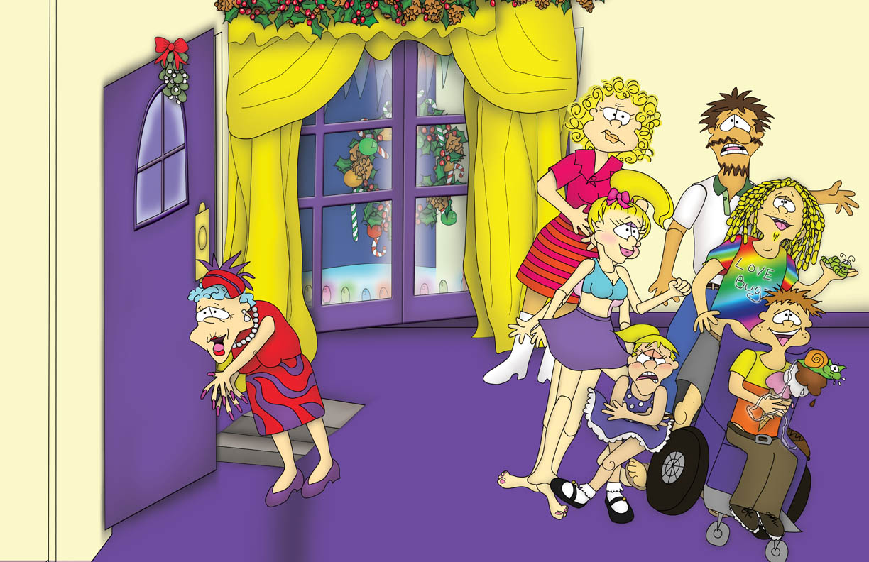 Bizzy Buddies - The Night Before Christmas Lorraine Day