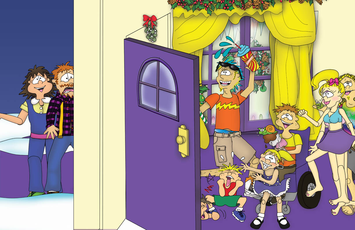 Bizzy Buddies - The Night Before Christmas Lorraine Day