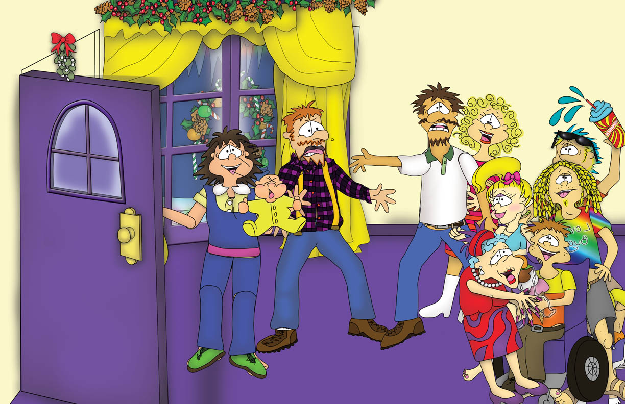 Bizzy Buddies - The Night Before Christmas Lorraine Day