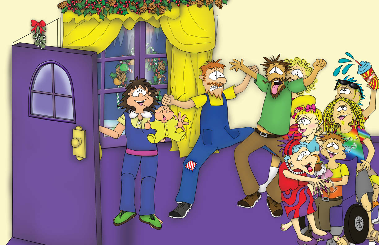 Bizzy Buddies - The Night Before Christmas Lorraine Day