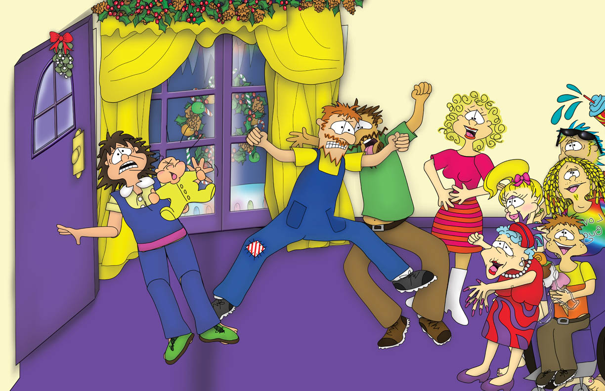 Bizzy Buddies - The Night Before Christmas Lorraine Day