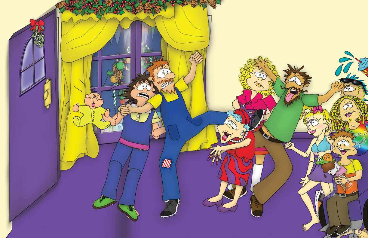 Bizzy Buddies - The Night Before Christmas Lorraine Day