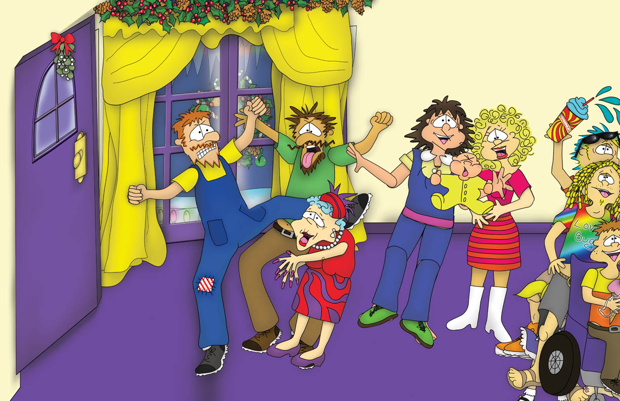 Bizzy Buddies - The Night Before Christmas Lorraine Day