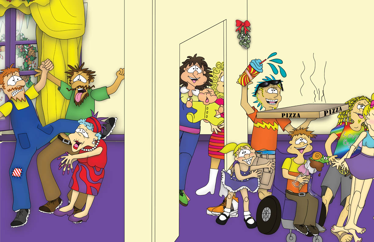 Bizzy Buddies - The Night Before Christmas Lorraine Day