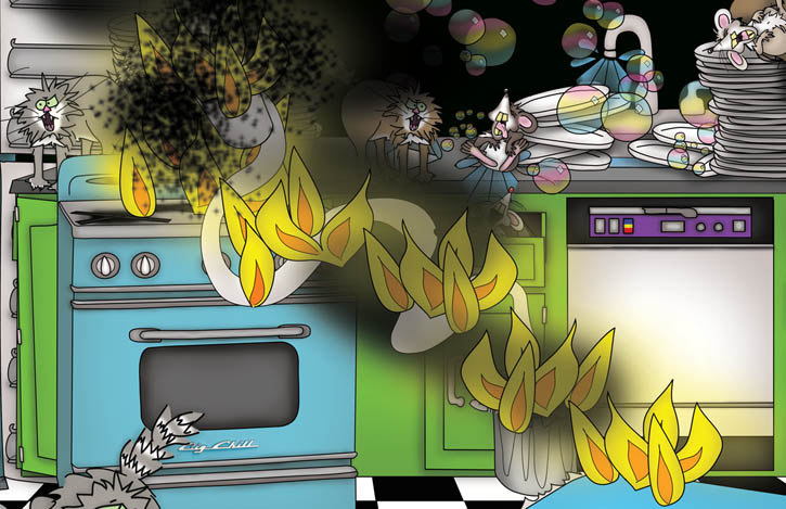 Bizzy Buddies - The Night Before Christmas Lorraine Day