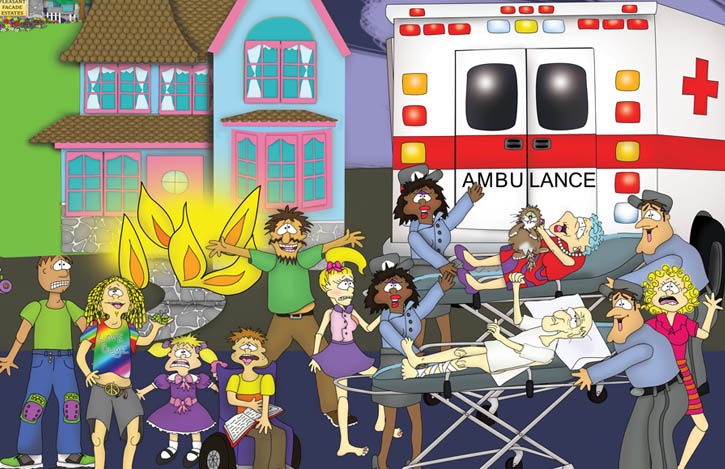 Bizzy Buddies - The Night Before Christmas Lorraine Day