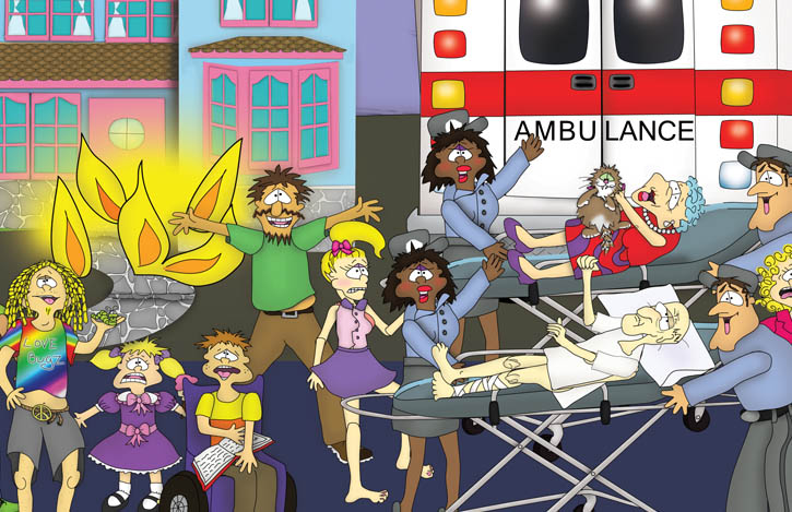 Bizzy Buddies - The Night Before Christmas Lorraine Day