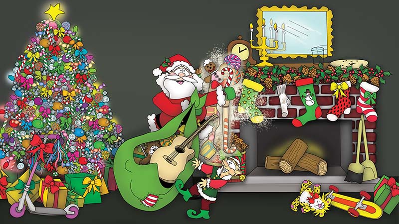 Bizzy Buddies - The Night Before Christmas Vuja Day