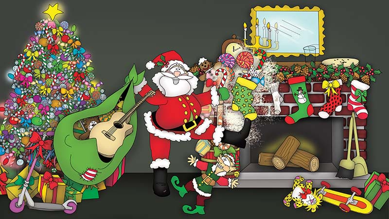 Bizzy Buddies - The Night Before Christmas Vuja Day