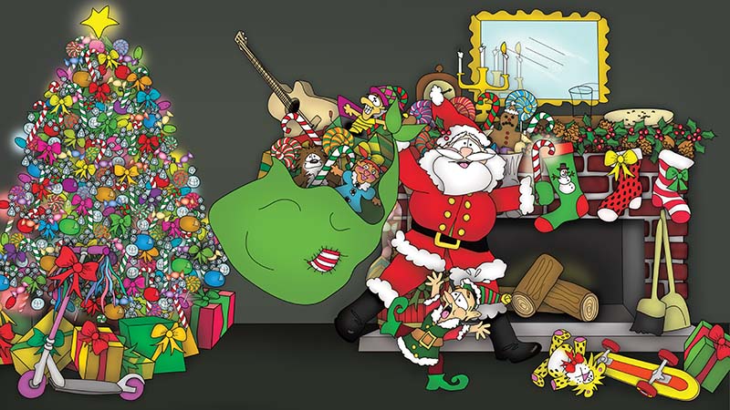 Bizzy Buddies - The Night Before Christmas Vuja Day