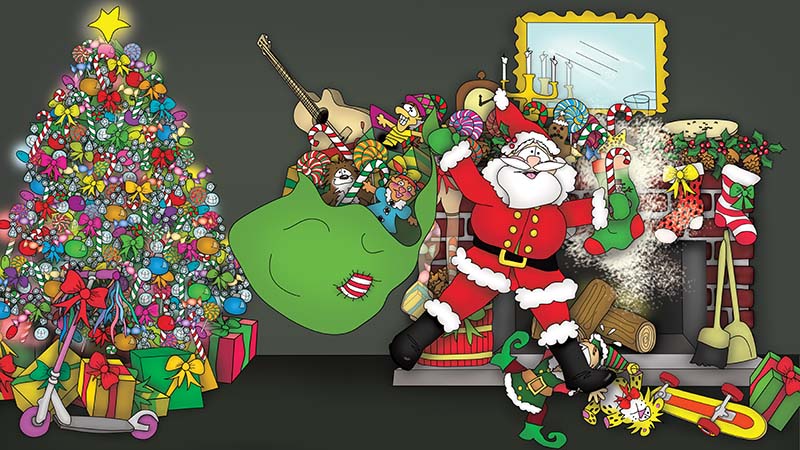 Bizzy Buddies - The Night Before Christmas Vuja Day