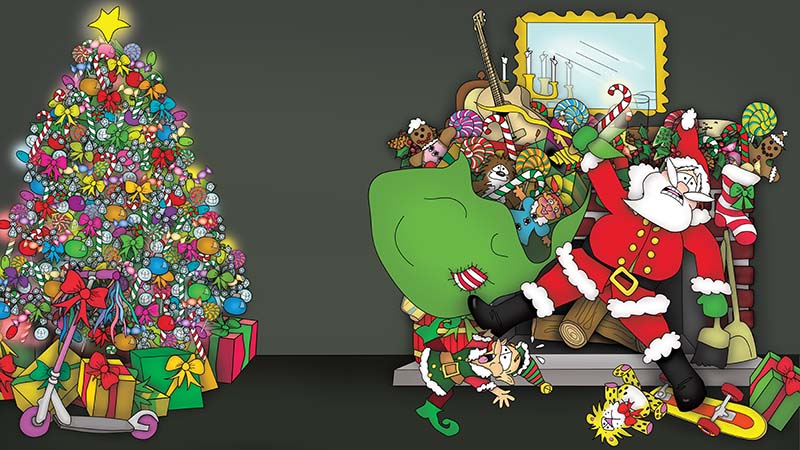 Bizzy Buddies - The Night Before Christmas Vuja Day