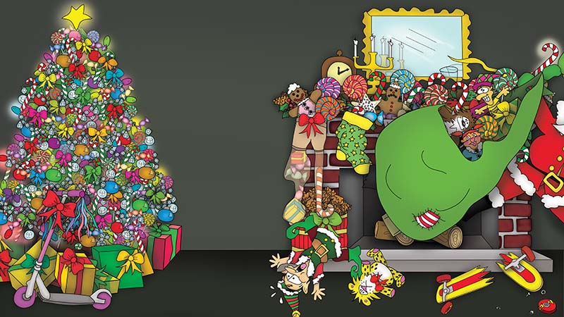 Bizzy Buddies - The Night Before Christmas Vuja Day