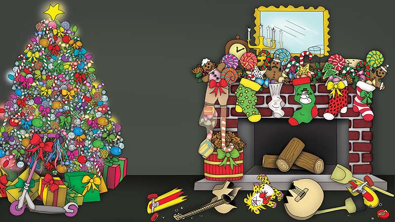 Bizzy Buddies - The Night Before Christmas Vuja Day