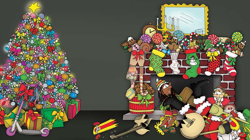 Bizzy Buddies - The Night Before Christmas Vuja Day