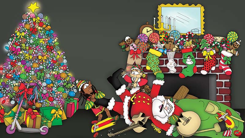 Bizzy Buddies - The Night Before Christmas Vuja Day