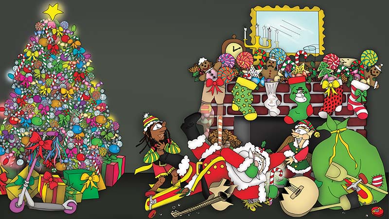 Bizzy Buddies - The Night Before Christmas Vuja Day