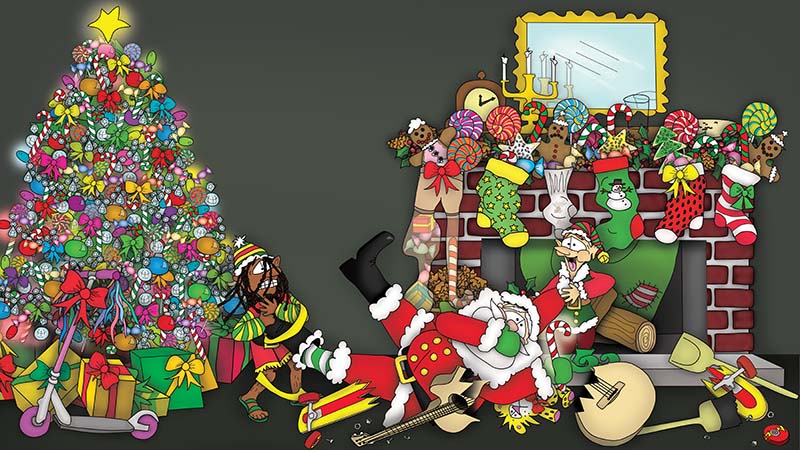 Bizzy Buddies - The Night Before Christmas Vuja Day