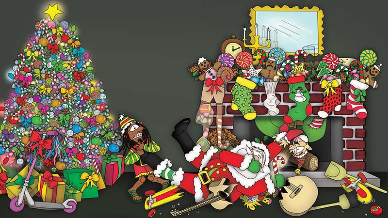Bizzy Buddies - The Night Before Christmas Vuja Day