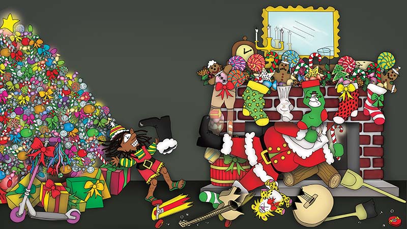 Bizzy Buddies - The Night Before Christmas Vuja Day