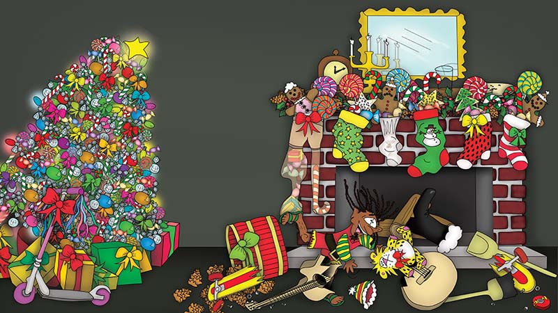 Bizzy Buddies - The Night Before Christmas Vuja Day