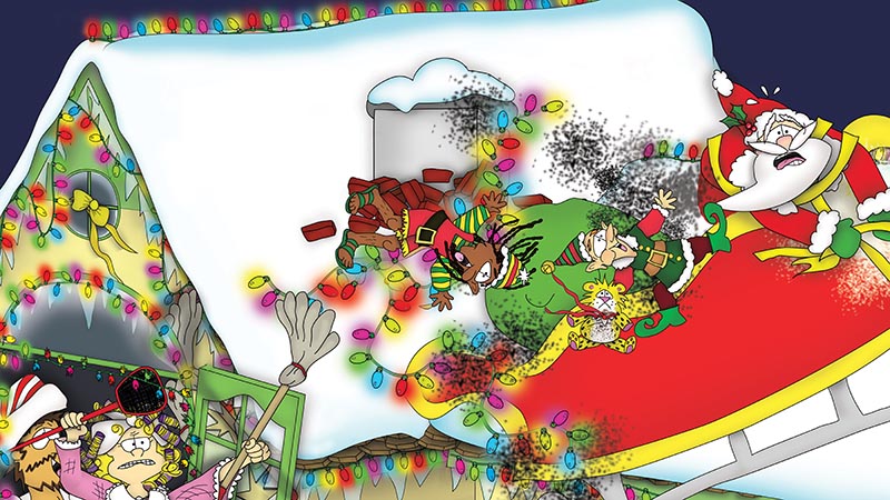 Bizzy Buddies - The Night Before Christmas Vuja Day