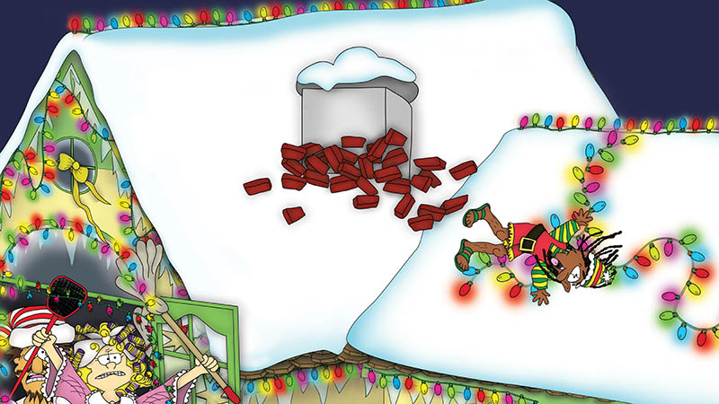 Bizzy Buddies - The Night Before Christmas Vuja Day