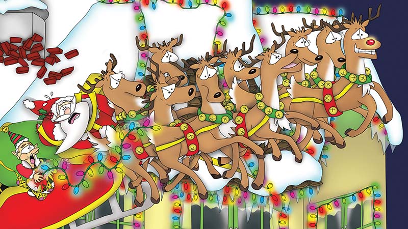 Bizzy Buddies - The Night Before Christmas Vuja Day