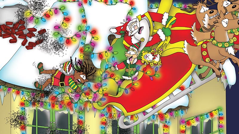 Bizzy Buddies - The Night Before Christmas Vuja Day