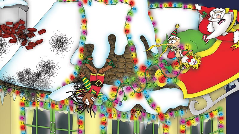 Bizzy Buddies - The Night Before Christmas Vuja Day