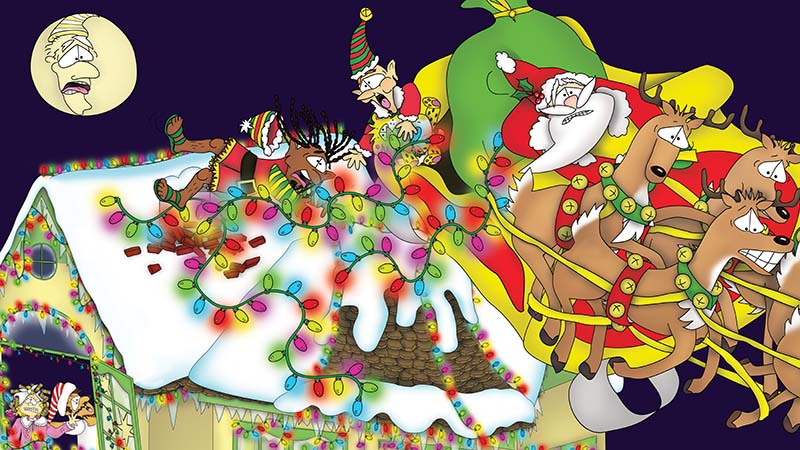 Bizzy Buddies - The Night Before Christmas Vuja Day