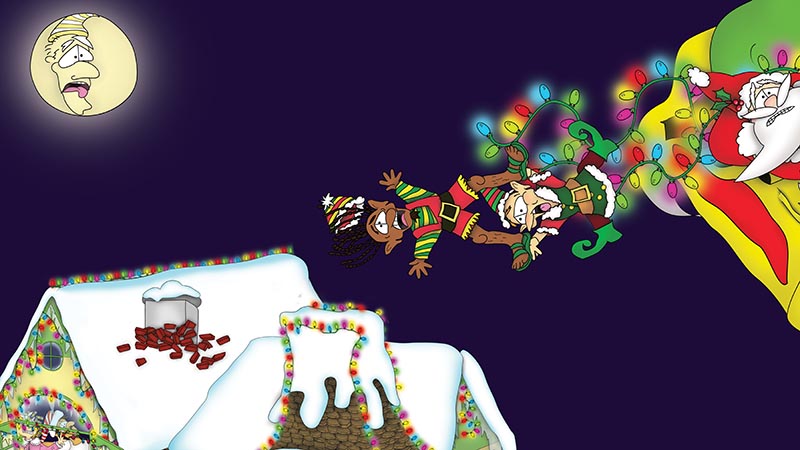 Bizzy Buddies - The Night Before Christmas Vuja Day