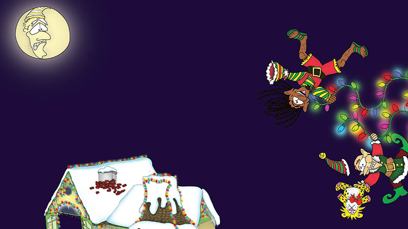 Bizzy Buddies - The Night Before Christmas Vuja Day