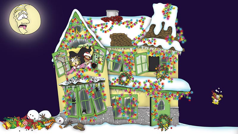 Bizzy Buddies - The Night Before Christmas Vuja Day