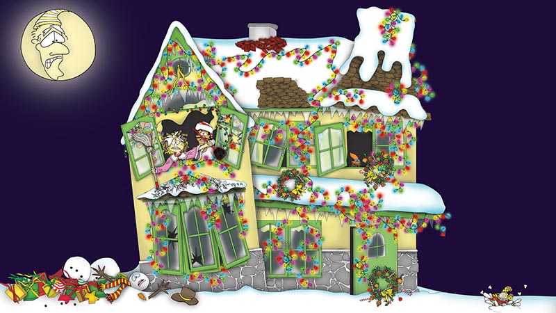 Bizzy Buddies - The Night Before Christmas Vuja Day