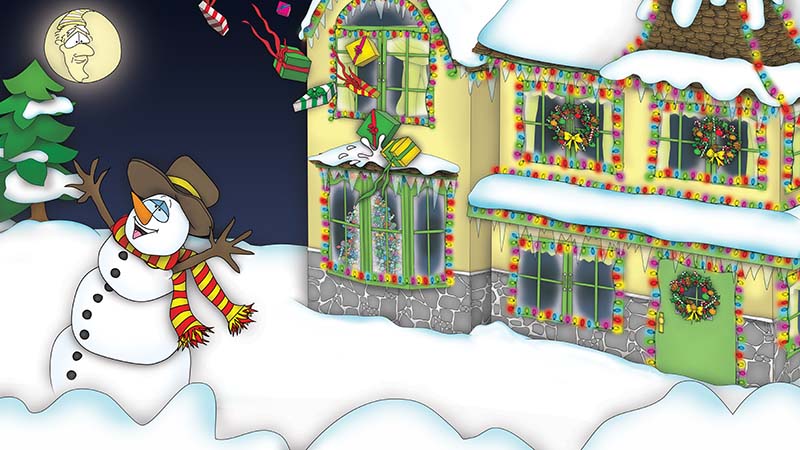 Bizzy Buddies - The Night Before Christmas Vuja Day