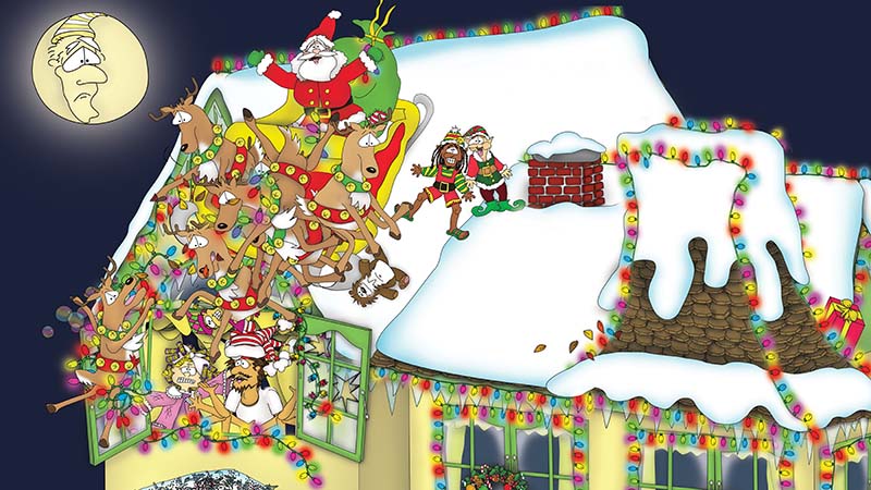 Bizzy Buddies - The Night Before Christmas Vuja Day