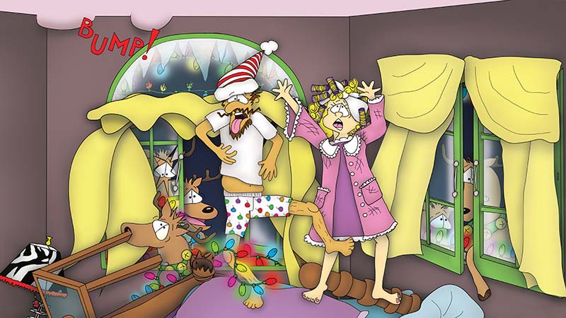 Bizzy Buddies - The Night Before Christmas Vuja Day