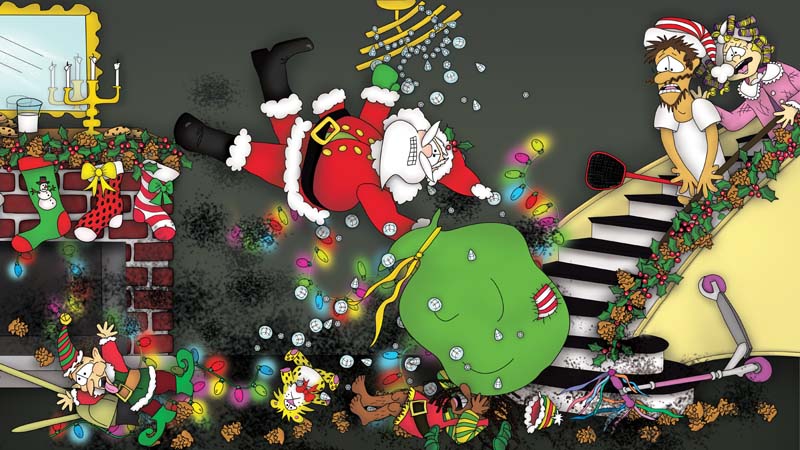 Bizzy Buddies - The Night Before Christmas Vuja Day