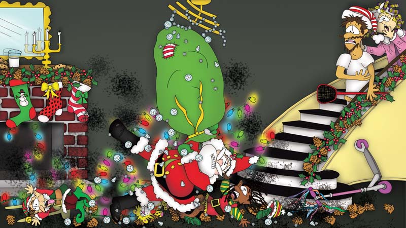 Bizzy Buddies - The Night Before Christmas Vuja Day