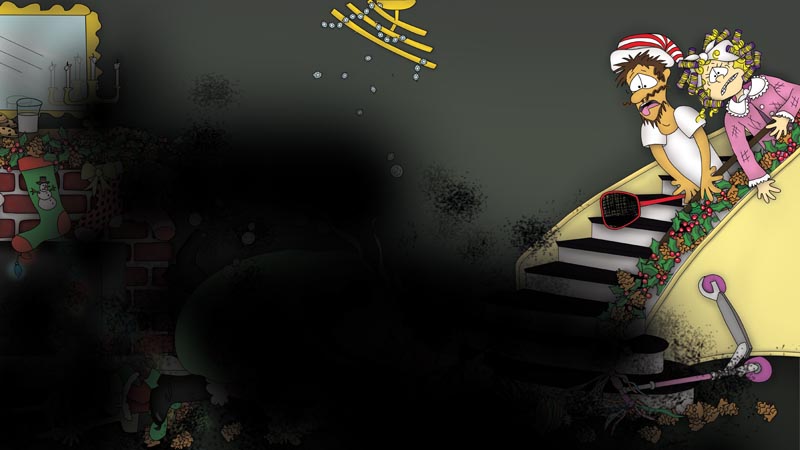 Bizzy Buddies - The Night Before Christmas Vuja Day