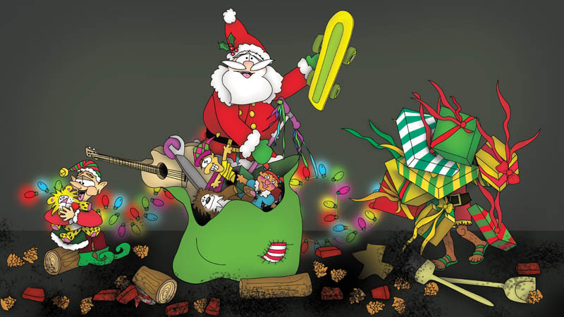 Bizzy Buddies - The Night Before Christmas Vuja Day
